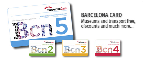 Barcelona Card. Special spring promotion