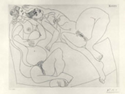 Picasso and Japanese erotic prints