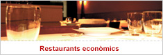 RESTAURANTS ECONÒMICS RESTAURANTS ECONÒMICS