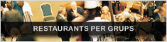 RESTAURANTS PER GRUPS RESTAURANTS PER GRUPS